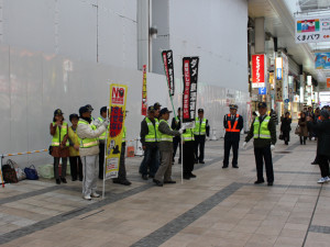 飲酒撲滅キャンペーン　熊本北地区交通安全協会