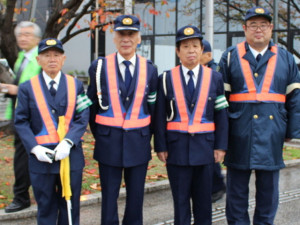 熊本北地区交通安全協会　合同出発式