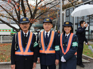 熊本北地区交通安全協会　合同出発式
