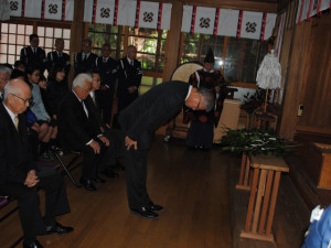 校区各関係者玉串奉納