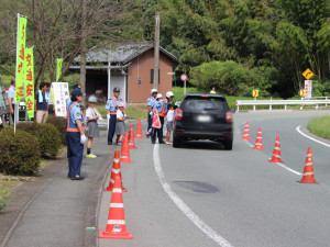 児童による呼びかけ
