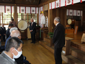 中村氏へお礼の言葉