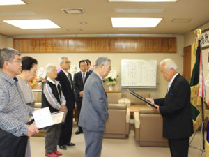 熊本中央地区交通安全協会,熊本北地区交通安全協会,表彰式