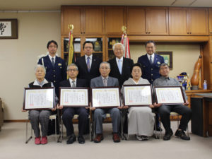 熊本中央地区交通安全協会,熊本北地区交通安全協会,表彰式