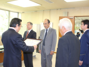 熊本中央地区交通安全協会,熊本北地区交通安全協会,表彰式