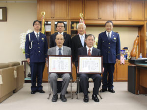 熊本中央地区交通安全協会,熊本北地区交通安全協会,表彰式